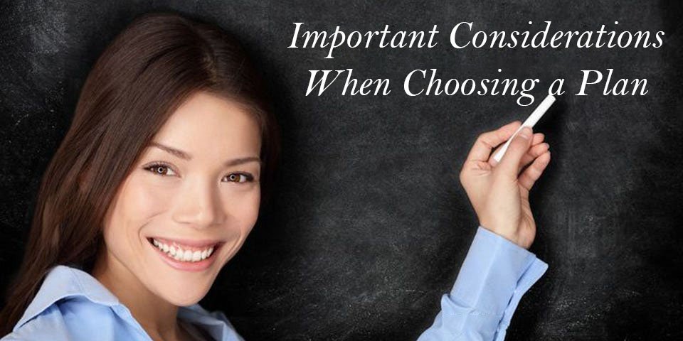 Choose the Right Plan