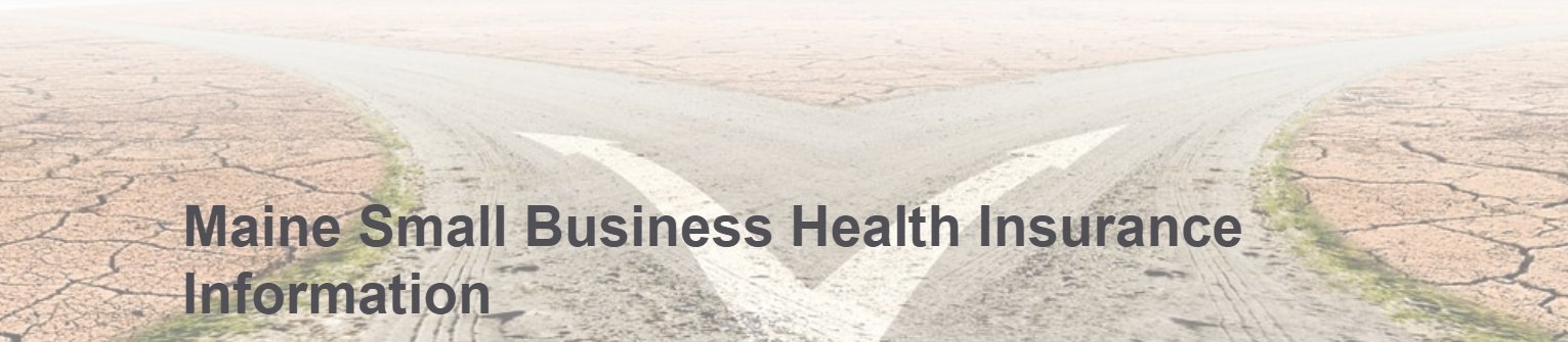 Small Business Health Insurance Maine